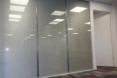 glass partition walls London